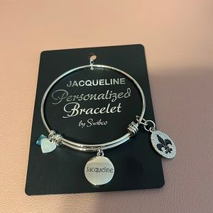 NWT Personalized Expandable Bracelet ‘Jacqueline’